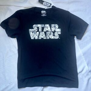 NEW Star Wars Black Graphic T-Shirt Men's Size Large